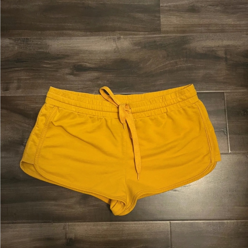 Forever 21 Mustard Yellow Athletic Shorts